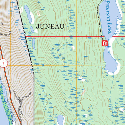 Juneau B-3 NE, AK FSTopo Preview 2