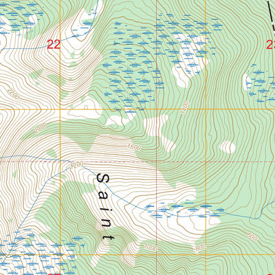 Juneau B-4 NE, AK FSTopo Preview 3