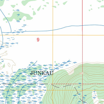 Juneau D-3 NW, AK FSTopo Preview 2