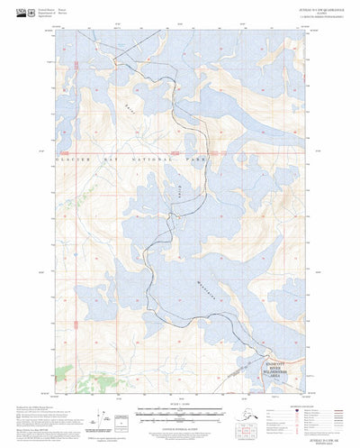 Juneau D-5 NW, AK FSTopo Preview 1