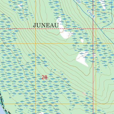 Juneau D-4 SE, AK FSTopo Preview 2