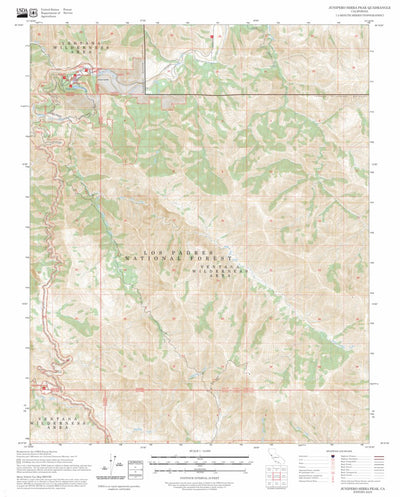 Junipero Serra Peak, CA FSTopo Preview 1