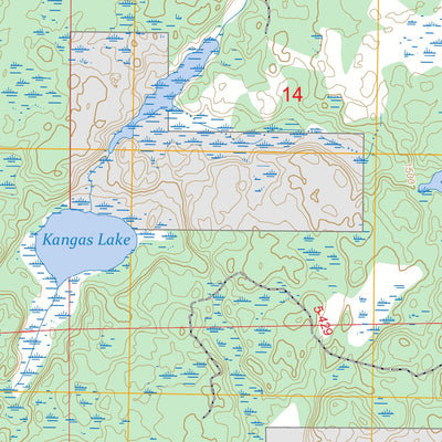 Kangas Bay, MN FSTopo Preview 3