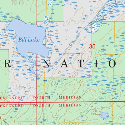 Kawishiwi Lake, MN FSTopo Preview 2