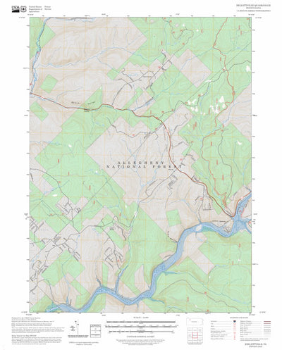 Kellettville, PA FSTopo Preview 1