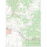 Kelly Creek, MT FSTopo Preview 1