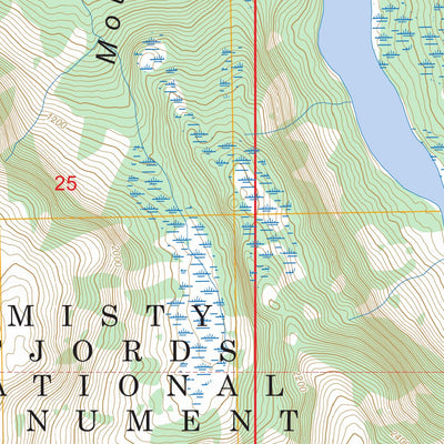 Ketchikan A-1 SW, AK-BC FSTopo Preview 3