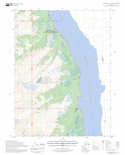 Ketchikan B-1 NE, AK-BC FSTopo Preview 1