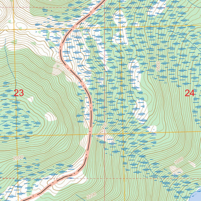 Ketchikan B-3 SE, AK FSTopo Preview 3