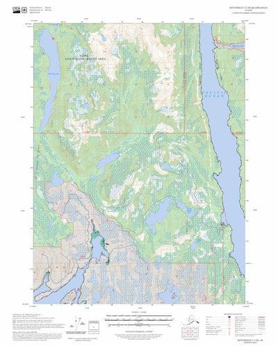 Ketchikan C-5 SE, AK FSTopo Preview 1
