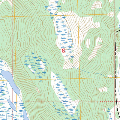 Ketchikan D-3 NE, AK FSTopo Preview 3