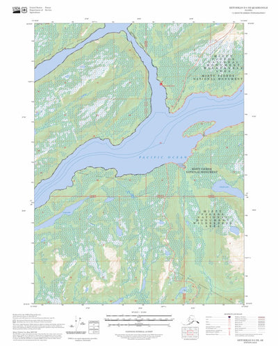 Ketchikan D-5 NE, AK FSTopo Preview 1