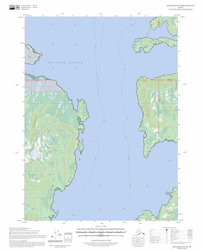 Ketchikan D-6 SE, AK FSTopo Preview 1