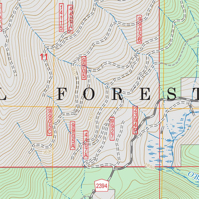 Kilbrennan Lake, MT FSTopo Preview 3