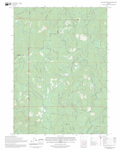 King Mountain, OR FSTopo Preview 1