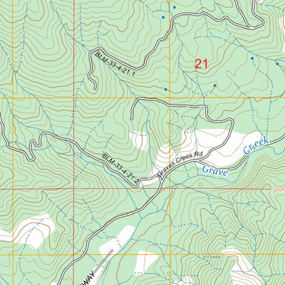 King Mountain, OR FSTopo Preview 2