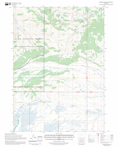 Kismet Peak, WY FSTopo Preview 1