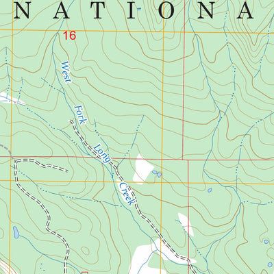 Kisinger Lakes, WY FSTopo Preview 2