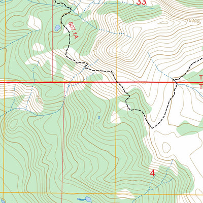 Kisinger Lakes, WY FSTopo Preview 3