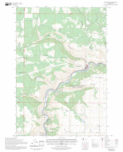 Klickitat, WA FSTopo Preview 1