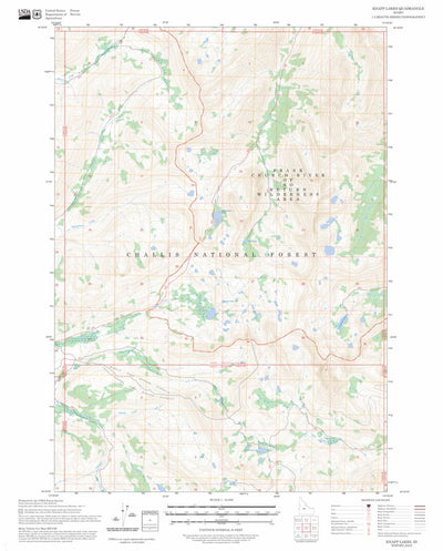 Knapp Lakes, ID FSTopo Preview 1
