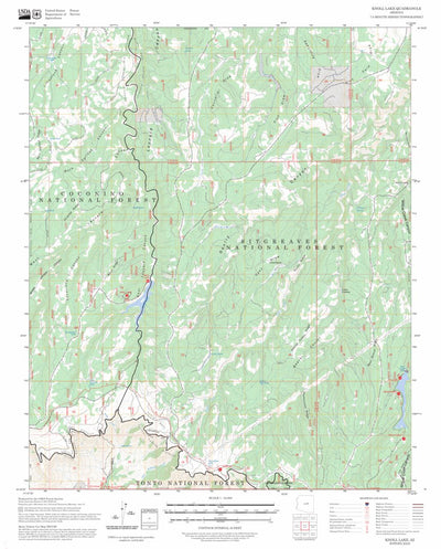 Knoll Lake, AZ FSTopo Preview 1