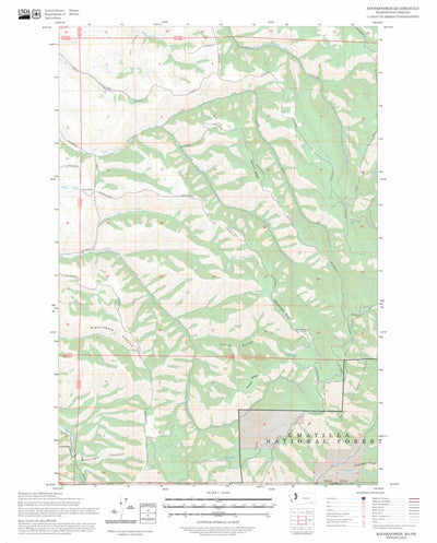 Kooskooskie, WA-OR FSTopo Preview 1