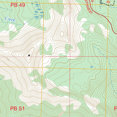 Ksanka Peak, MT-BC FSTopo Preview 2