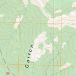 Ksanka Peak, MT-BC FSTopo Preview 3