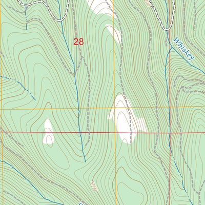La Grande Reservoir, OR FSTopo Preview 2