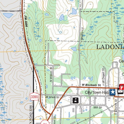 Ladonia, TX FSTopo Preview 3