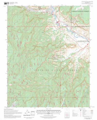 Laguna Peak, NM FSTopo Preview 1