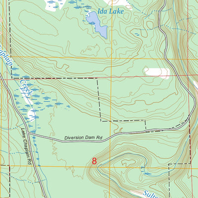 Lake Chaplain, WA FSTopo Preview 2