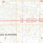 Lake Elsinore, CA FSTopo Preview 2