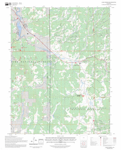 Lake George, CO FSTopo Preview 1