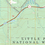 Lake Gillette, WA FSTopo Preview 3