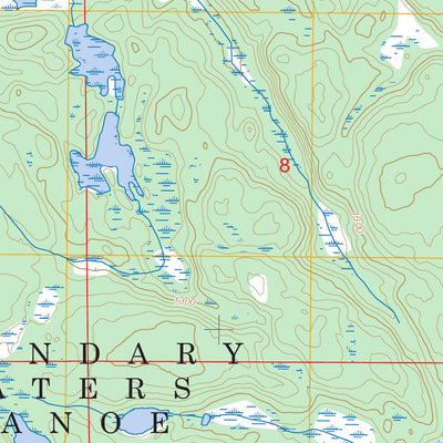 Lake Jeanette, MN-ON FSTopo Preview 3