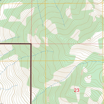 Lake Cameron, MT FSTopo Preview 3