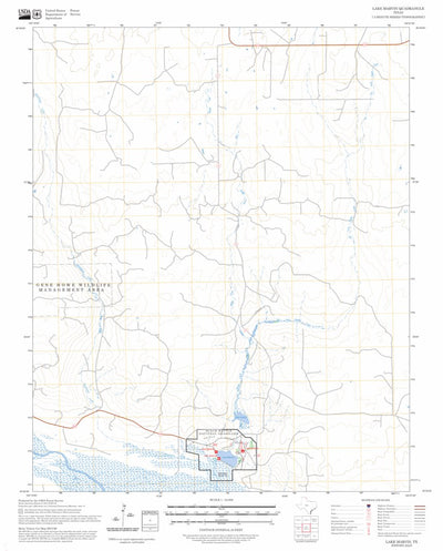 Lake Marvin, TX FSTopo Preview 1