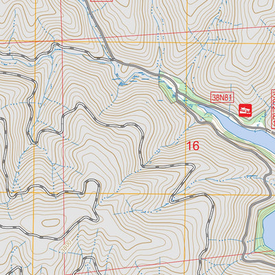 Lake McCloud, CA FSTopo Preview 3