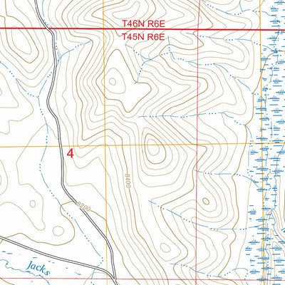 Lake Mountain NE, CO FSTopo Preview 2