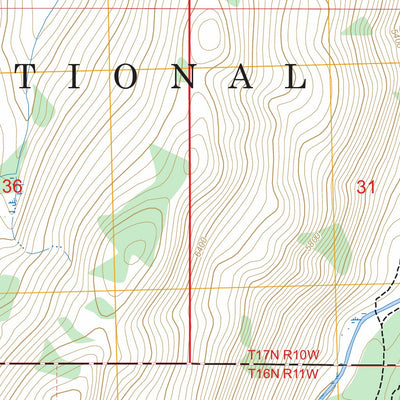 Lake Mountain, MT FSTopo Preview 2