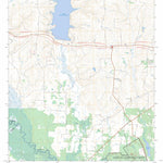 Lake Nacogdoches South, TX FSTopo Preview 1