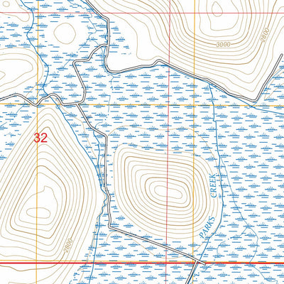 Lake Shastina, CA FSTopo Preview 3