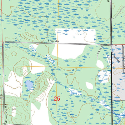 Lake Tahkodah, WI FSTopo Preview 2