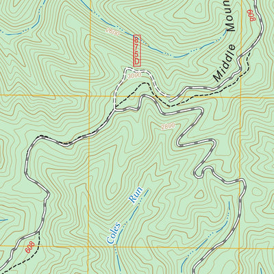 Lake Sherwood, WV FSTopo Preview 3