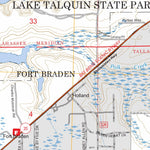 Lake Talquin, FL FSTopo Preview 3