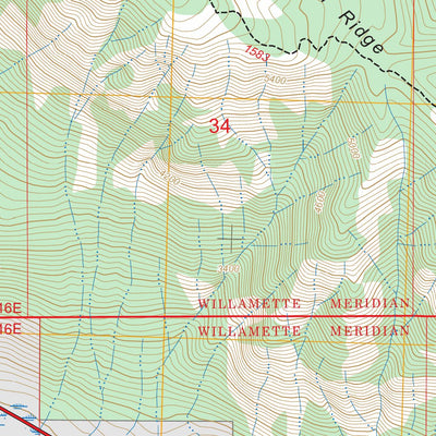 Lake Wenatchee, WA FSTopo Preview 3