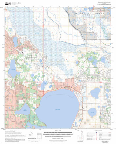 Lake Weir, FL FSTopo Preview 1