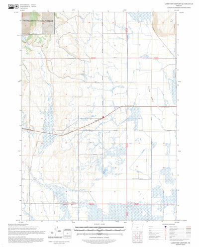 Lakeview Airport, OR FSTopo Preview 1